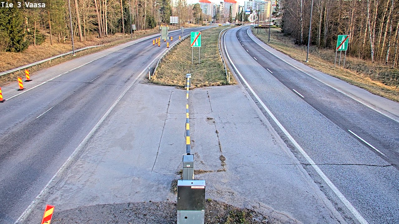 Weather Camera Image Tie 3 Vaasa (puomi), Vaasa, Pohjanmaa