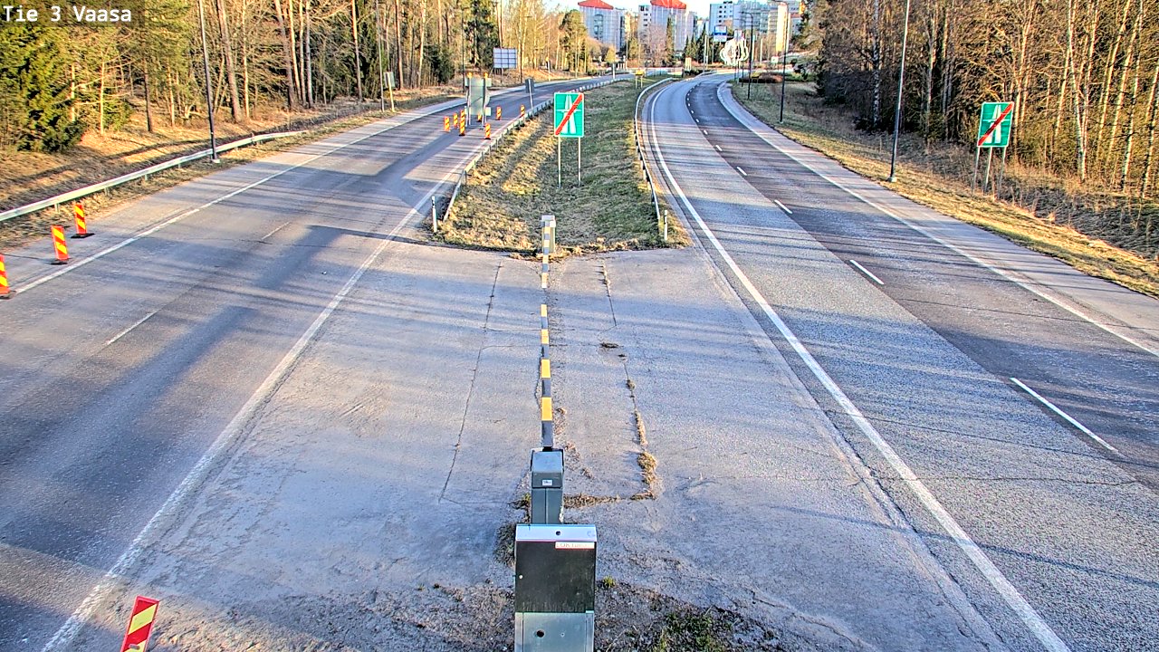 Weather Camera Image Tie 3 Vaasa (puomi), Vaasa, Pohjanmaa