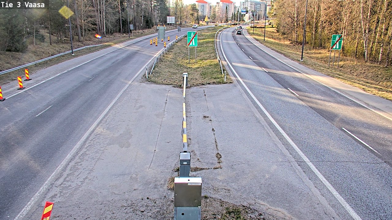Weather Camera Image Tie 3 Vaasa (puomi), Vaasa, Pohjanmaa