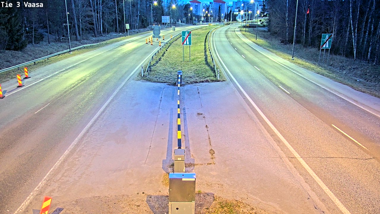 Weather Camera Image Tie 3 Vaasa (puomi), Vaasa, Pohjanmaa