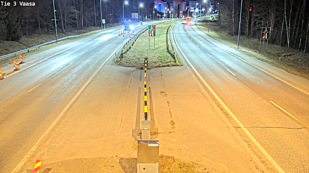Weather Camera Image Tie 3 Vaasa (puomi), Vaasa, Pohjanmaa