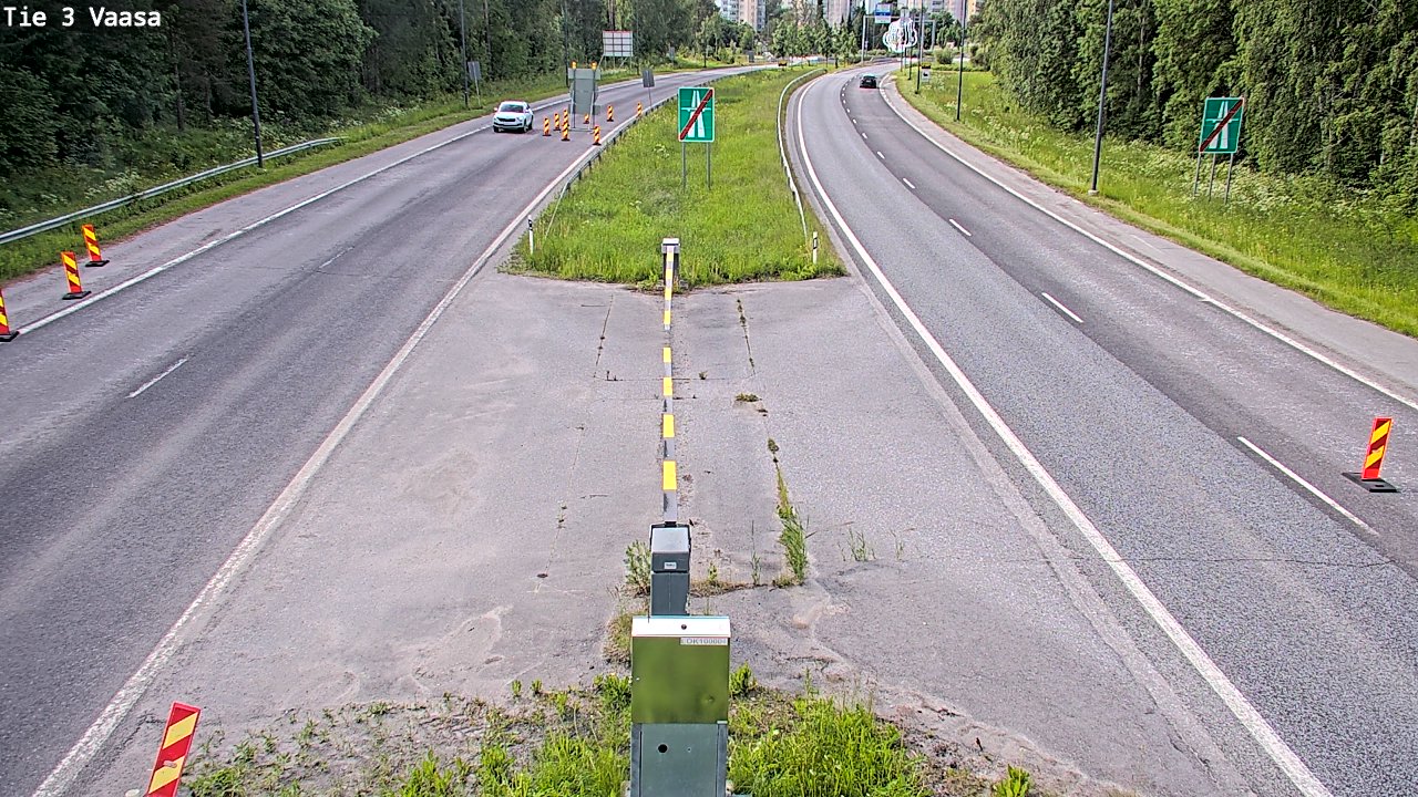 Kelikamerat Kuva Tie 3 Vaasa (puomi), Vaasa, Pohjanmaa