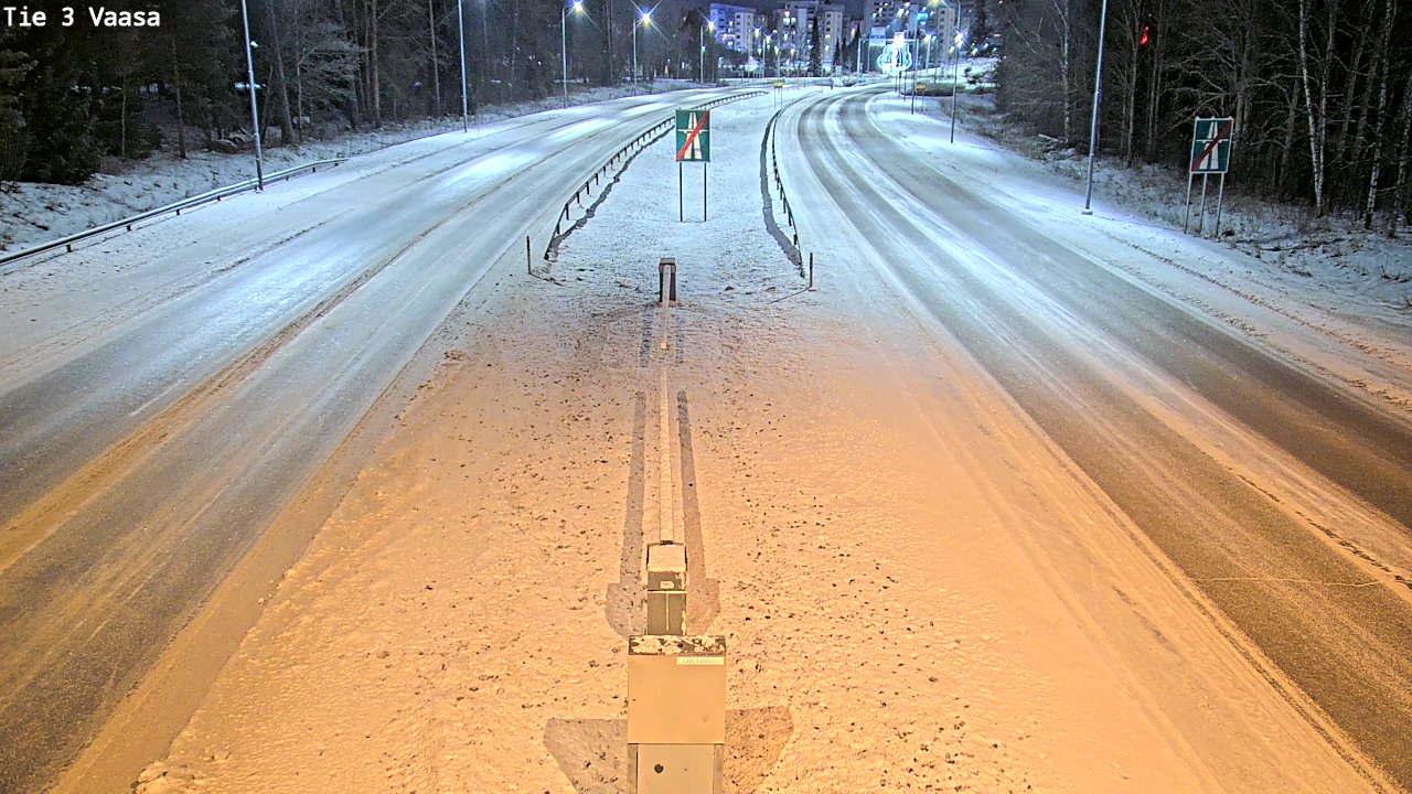 Kelikamerat Kuva Tie 3 Vaasa (puomi), Vaasa, Pohjanmaa