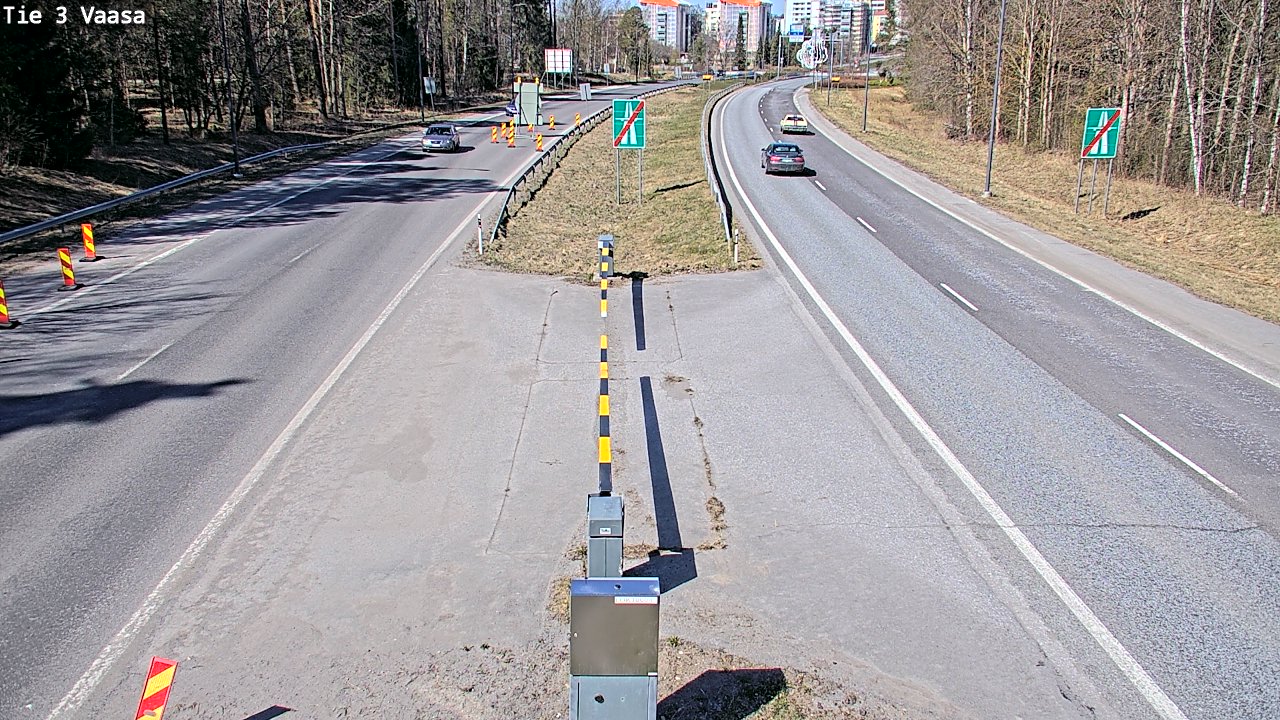 Weather Camera Image Tie 3 Vaasa (puomi), Vaasa, Pohjanmaa