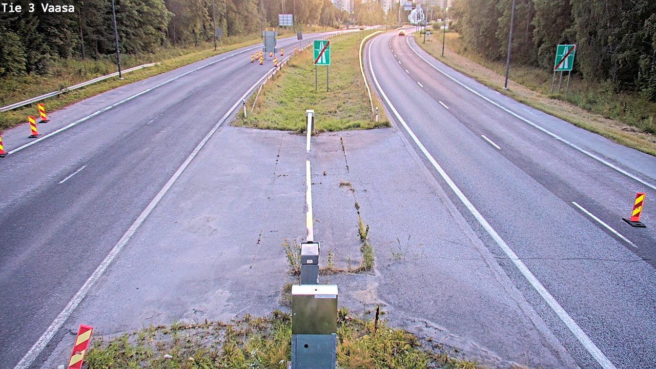 Kelikamerat Kuva Tie 3 Vaasa (puomi), Vaasa, Pohjanmaa