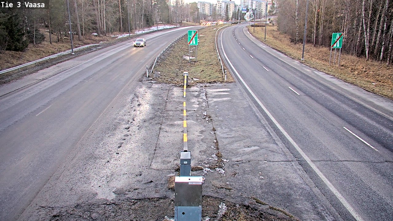 Kelikamerat Kuva Tie 3 Vaasa (puomi), Vaasa, Pohjanmaa