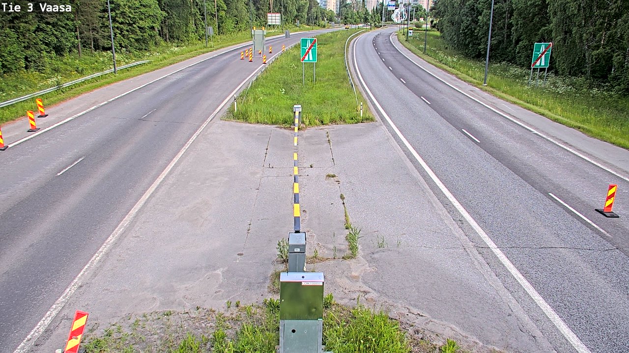 Kelikamerat Kuva Tie 3 Vaasa (puomi), Vaasa, Pohjanmaa