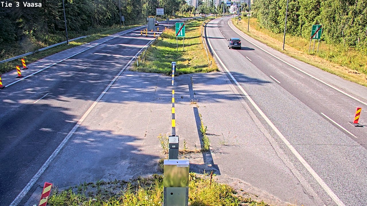 Kelikamerat Kuva Tie 3 Vaasa (puomi), Vaasa, Pohjanmaa
