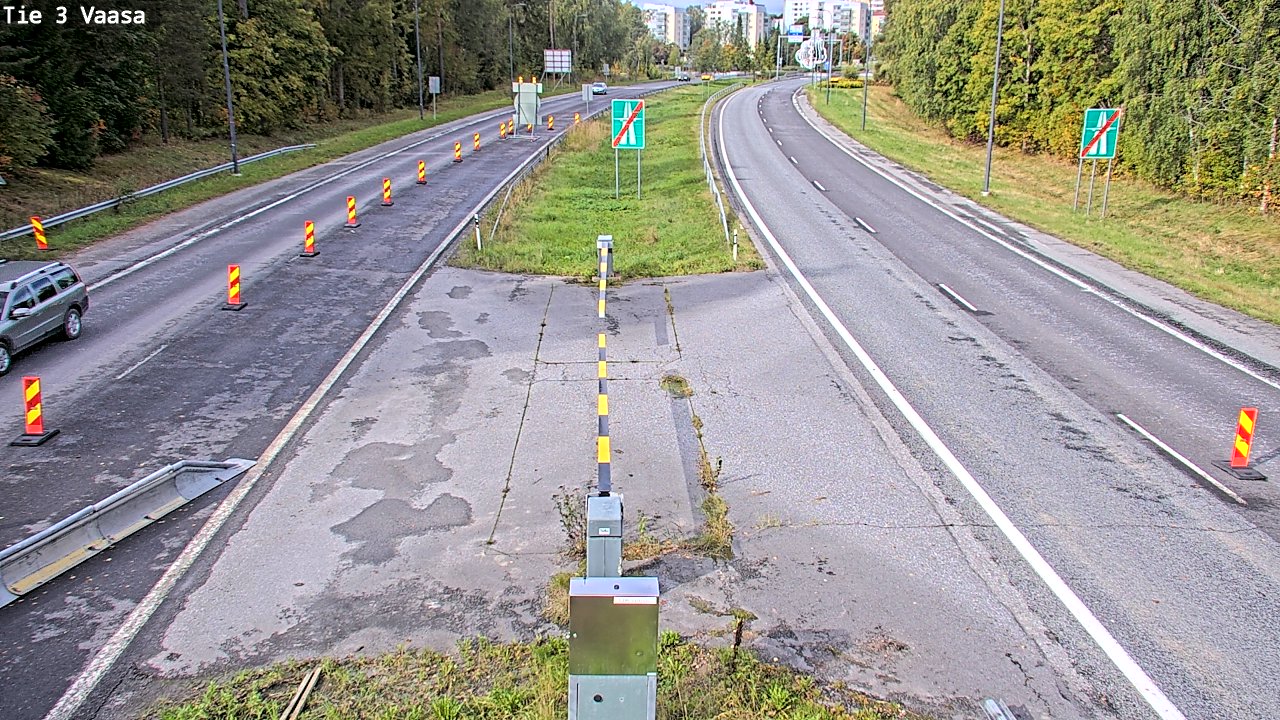 Kelikamerat Kuva Tie 3 Vaasa (puomi), Vaasa, Pohjanmaa