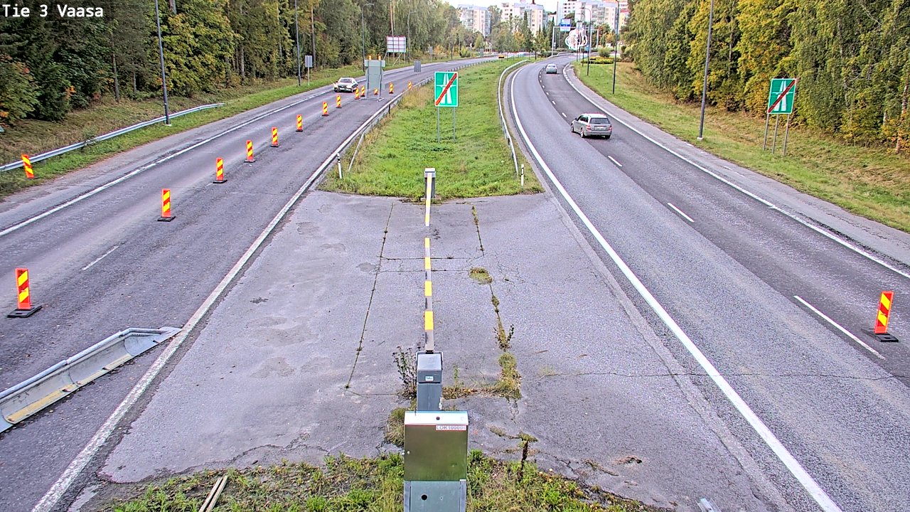 Kelikamerat Kuva Tie 3 Vaasa (puomi), Vaasa, Pohjanmaa