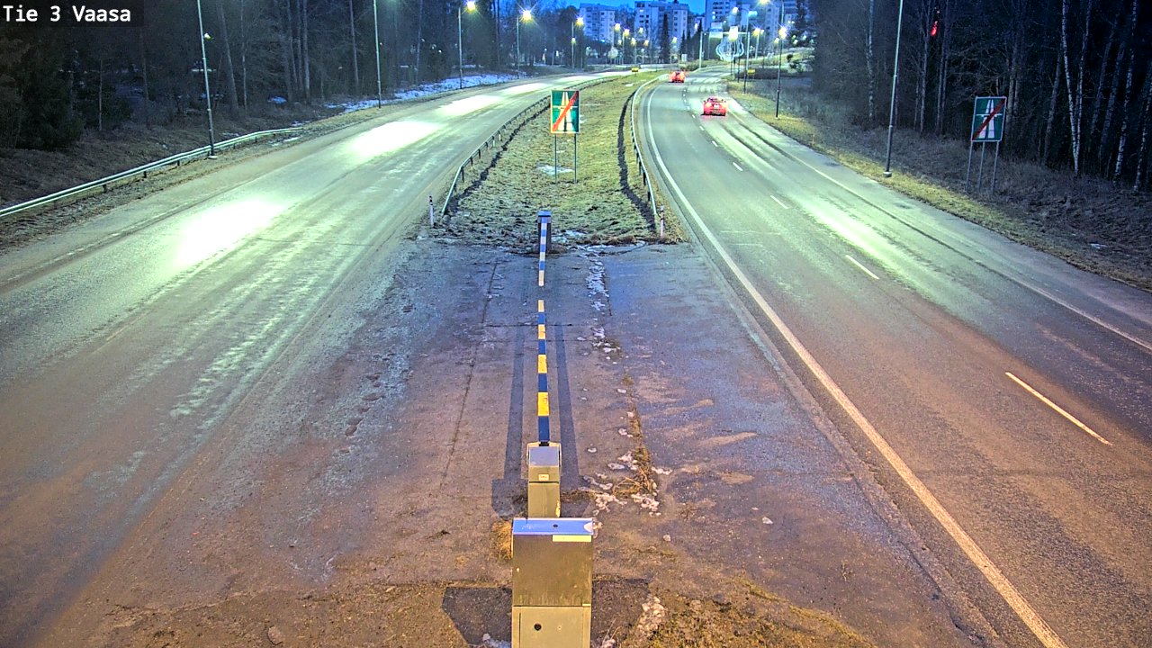 Kelikamerat Kuva Tie 3 Vaasa (puomi), Vaasa, Pohjanmaa