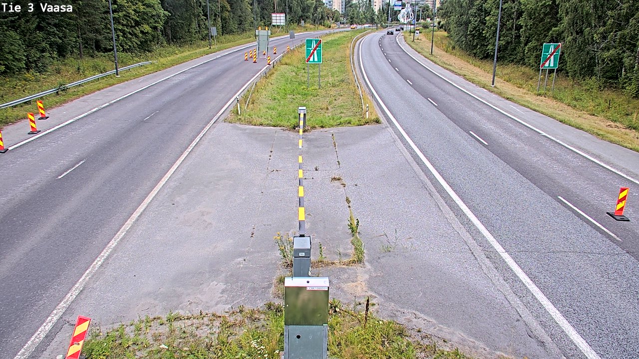 Kelikamerat Kuva Tie 3 Vaasa (puomi), Vaasa, Pohjanmaa