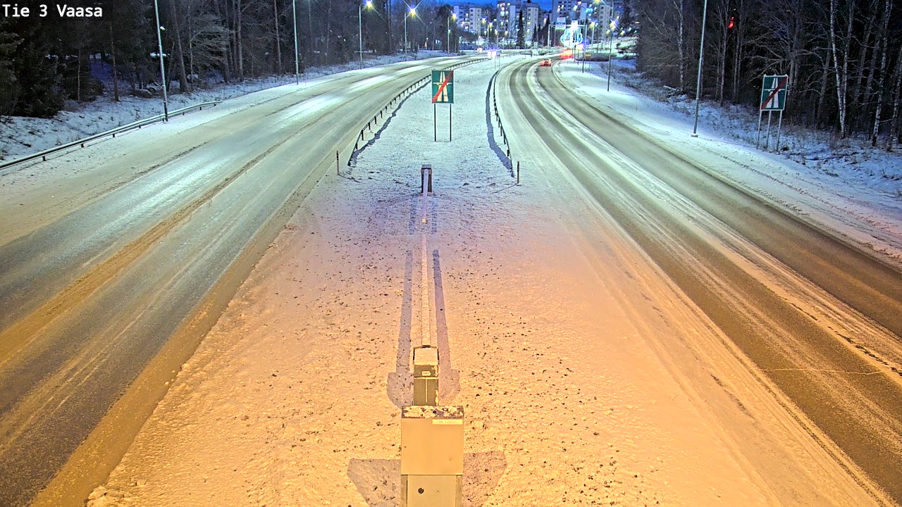 Kelikamerat Kuva Tie 3 Vaasa (puomi), Vaasa, Pohjanmaa