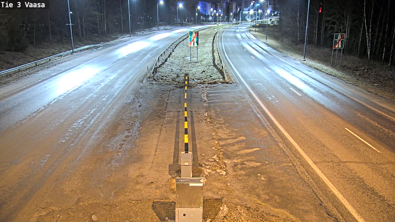 Kelikamerat Kuva Tie 3 Vaasa (puomi), Vaasa, Pohjanmaa