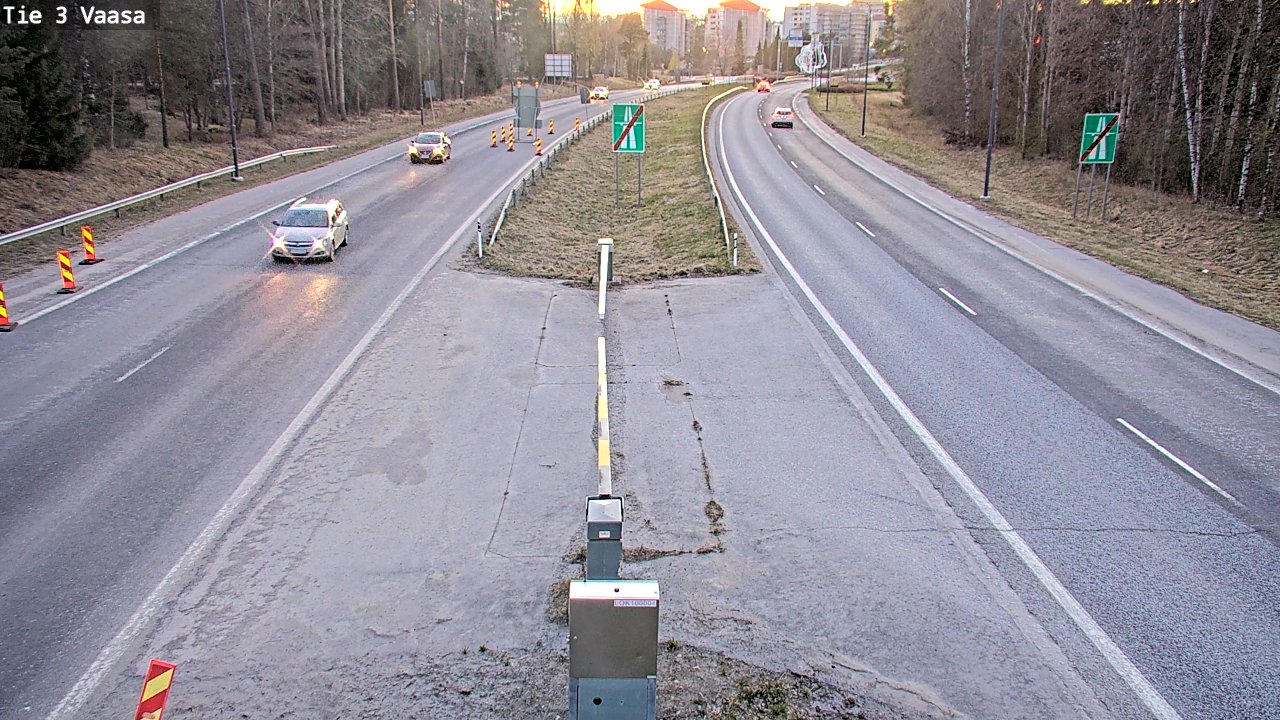 Weather Camera Image Tie 3 Vaasa (puomi), Vaasa, Pohjanmaa