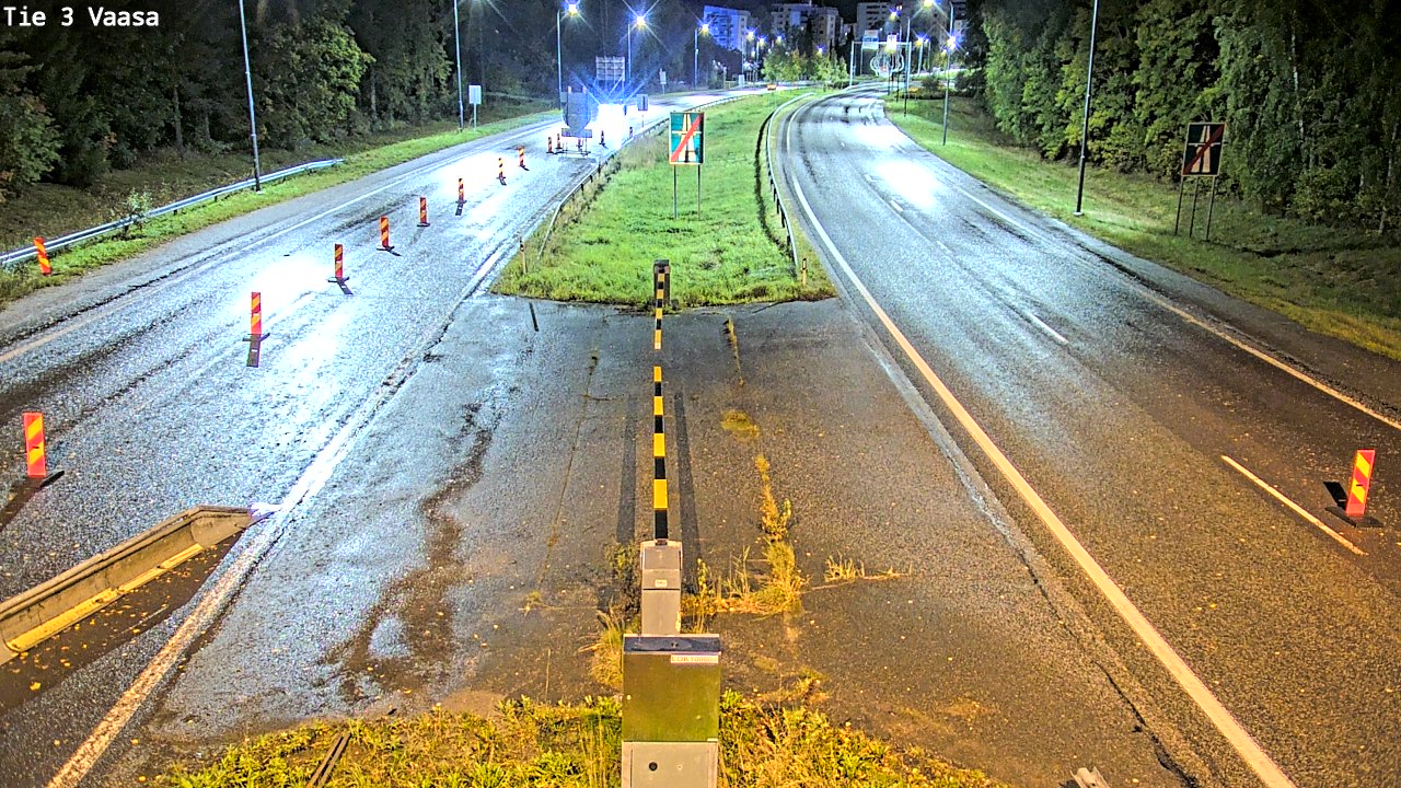 Kelikamerat Kuva Tie 3 Vaasa (puomi), Vaasa, Pohjanmaa