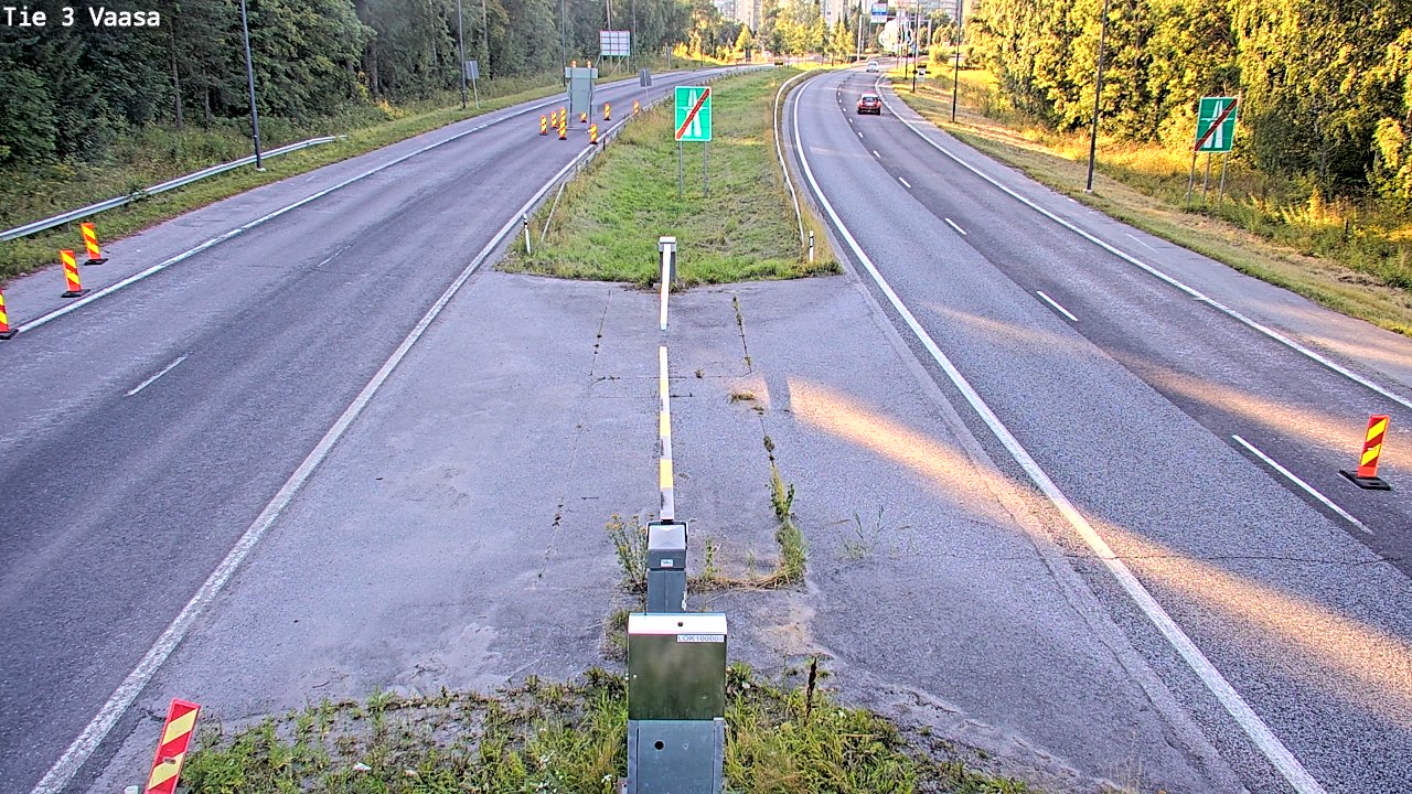 Kelikamerat Kuva Tie 3 Vaasa (puomi), Vaasa, Pohjanmaa