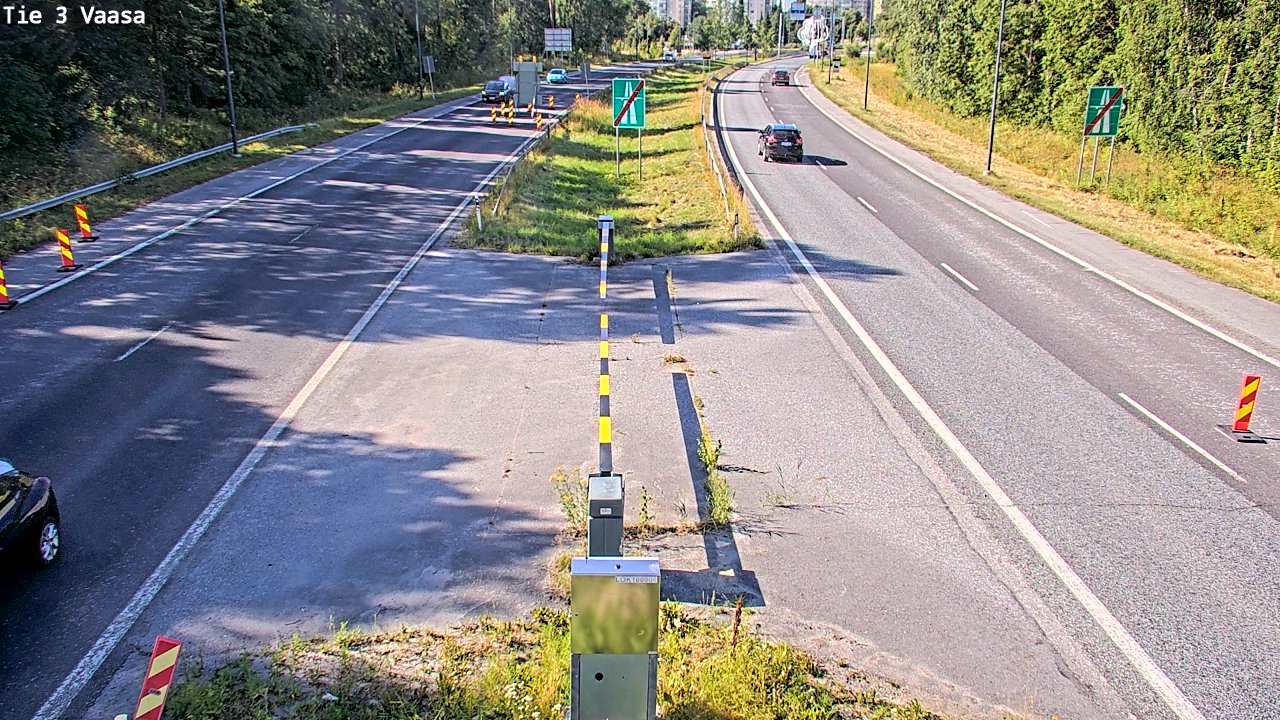 Kelikamerat Kuva Tie 3 Vaasa (puomi), Vaasa, Pohjanmaa