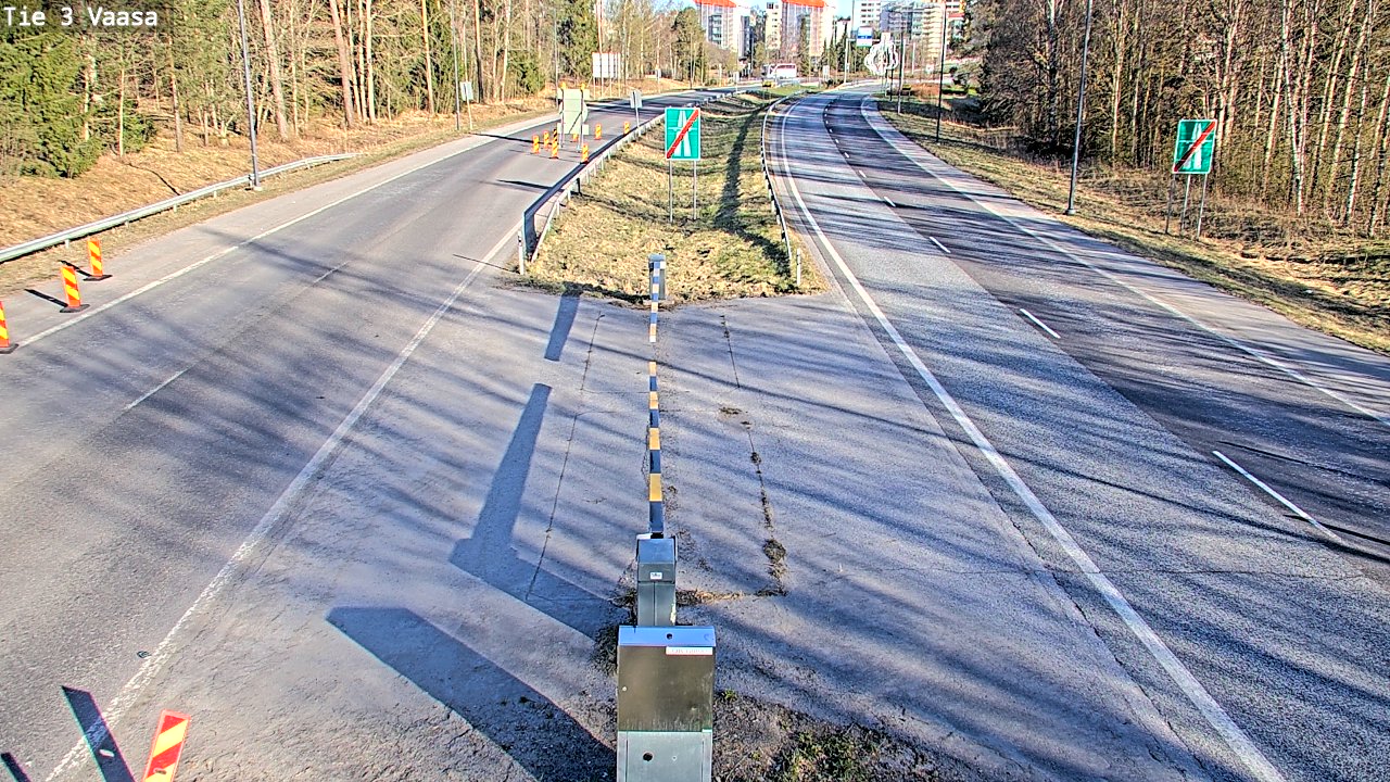 Weather Camera Image Tie 3 Vaasa (puomi), Vaasa, Pohjanmaa