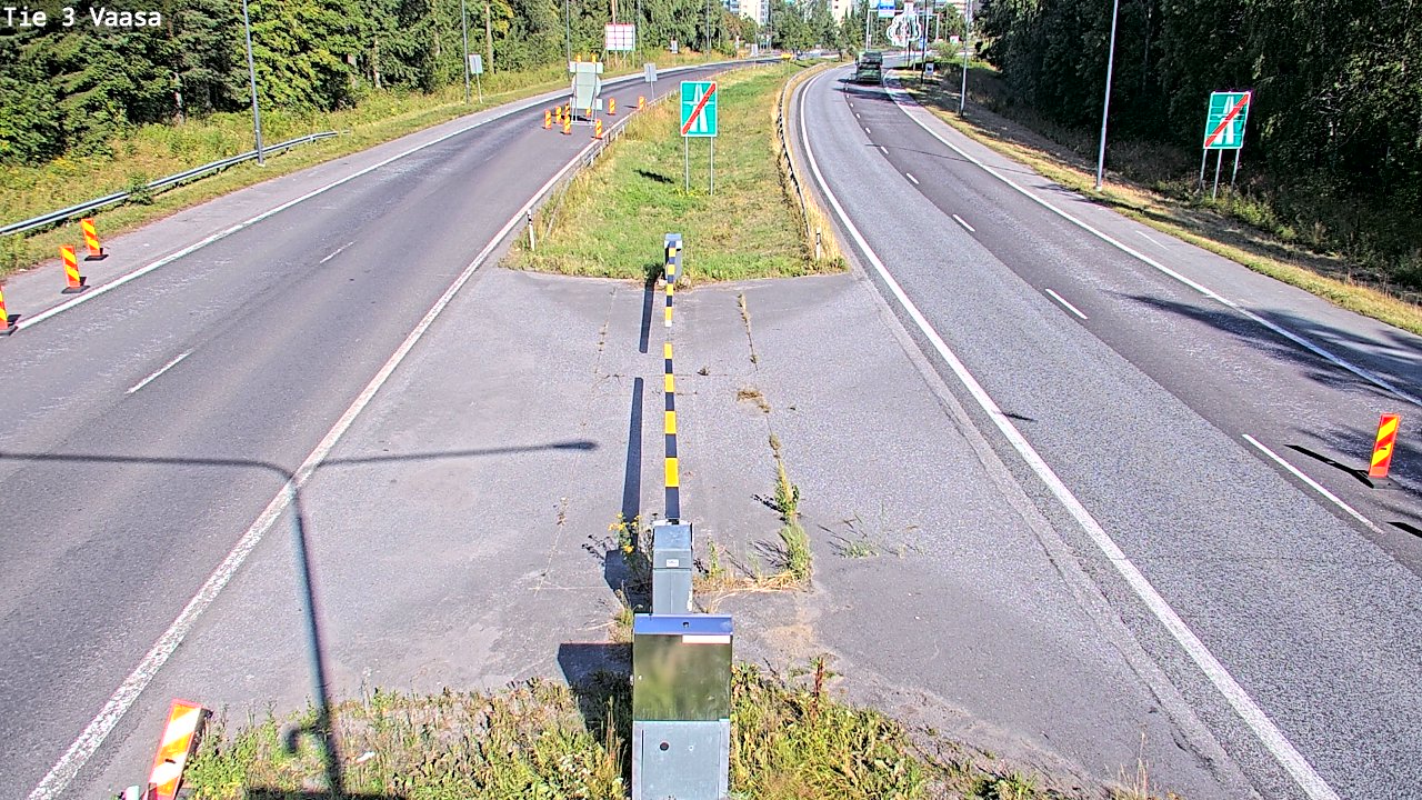 Kelikamerat Kuva Tie 3 Vaasa (puomi), Vaasa, Pohjanmaa