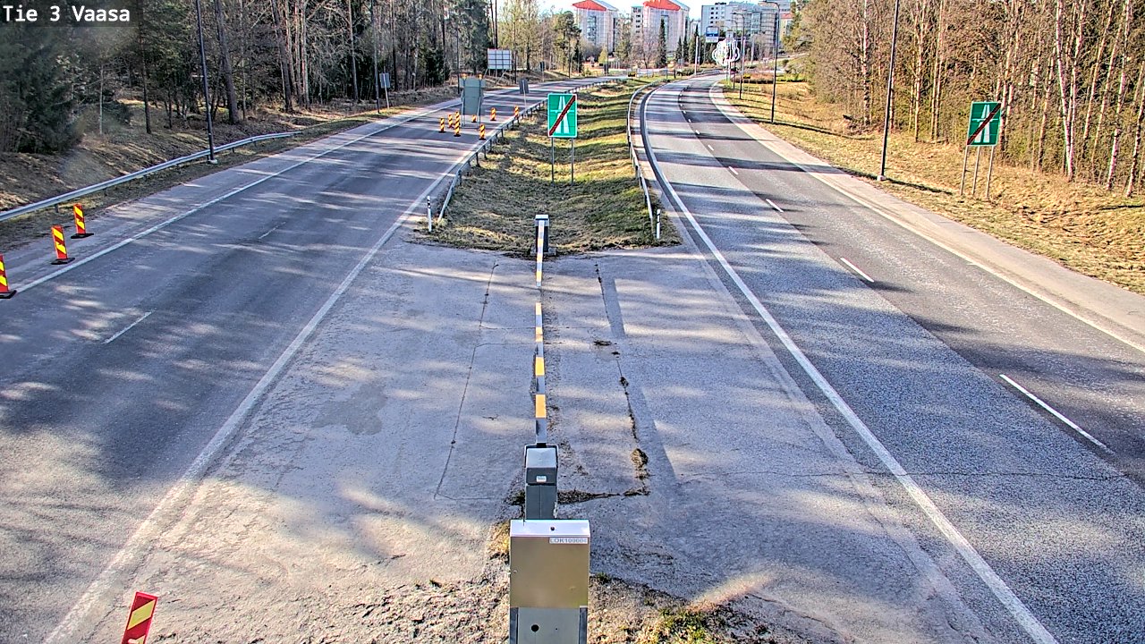 Weather Camera Image Tie 3 Vaasa (puomi), Vaasa, Pohjanmaa