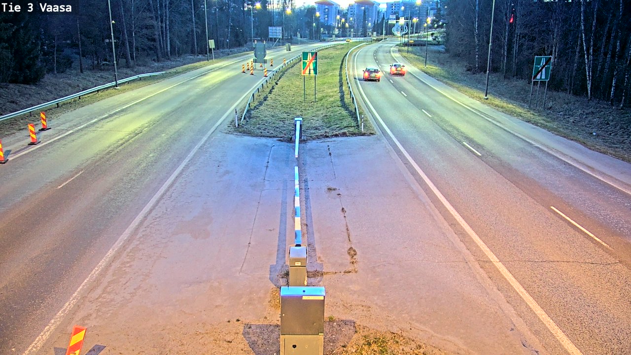 Kelikamerat Kuva Tie 3 Vaasa (puomi), Vaasa, Pohjanmaa