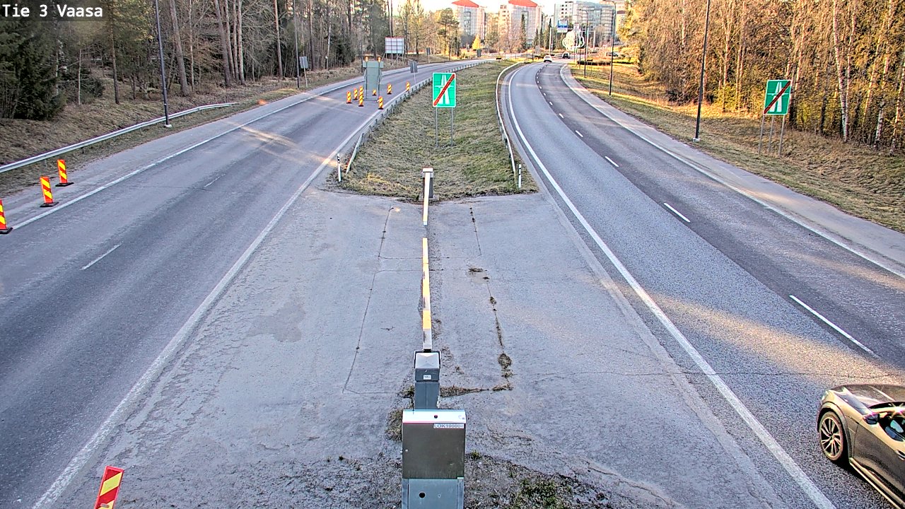 Weather Camera Image Tie 3 Vaasa (puomi), Vaasa, Pohjanmaa