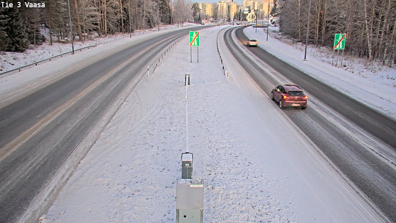 Kelikamerat Kuva Tie 3 Vaasa (puomi), Vaasa, Pohjanmaa