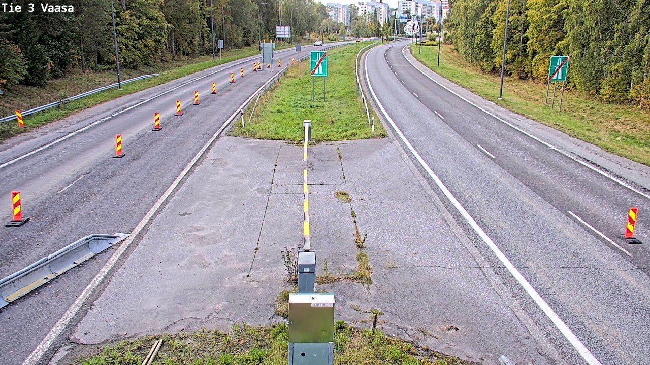 Kelikamerat Kuva Tie 3 Vaasa (puomi), Vaasa, Pohjanmaa