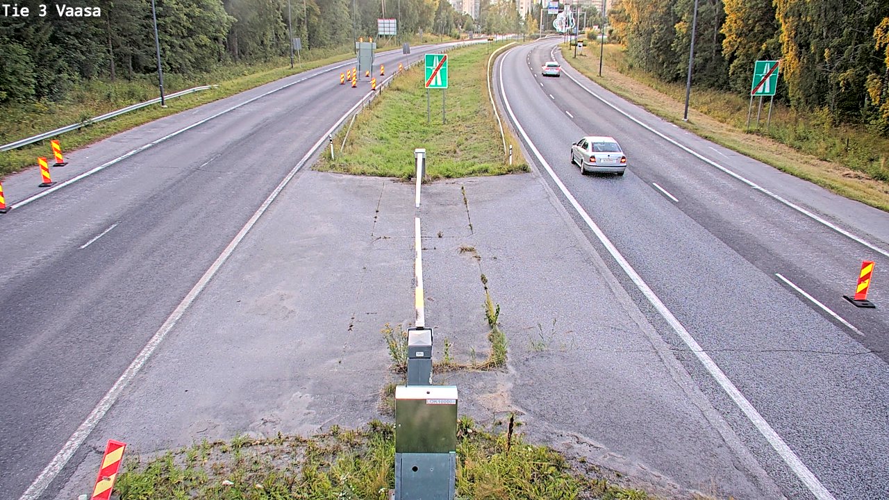 Kelikamerat Kuva Tie 3 Vaasa (puomi), Vaasa, Pohjanmaa