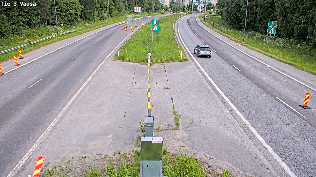 Weather Camera Image Tie 3 Vaasa (puomi), Vaasa, Pohjanmaa