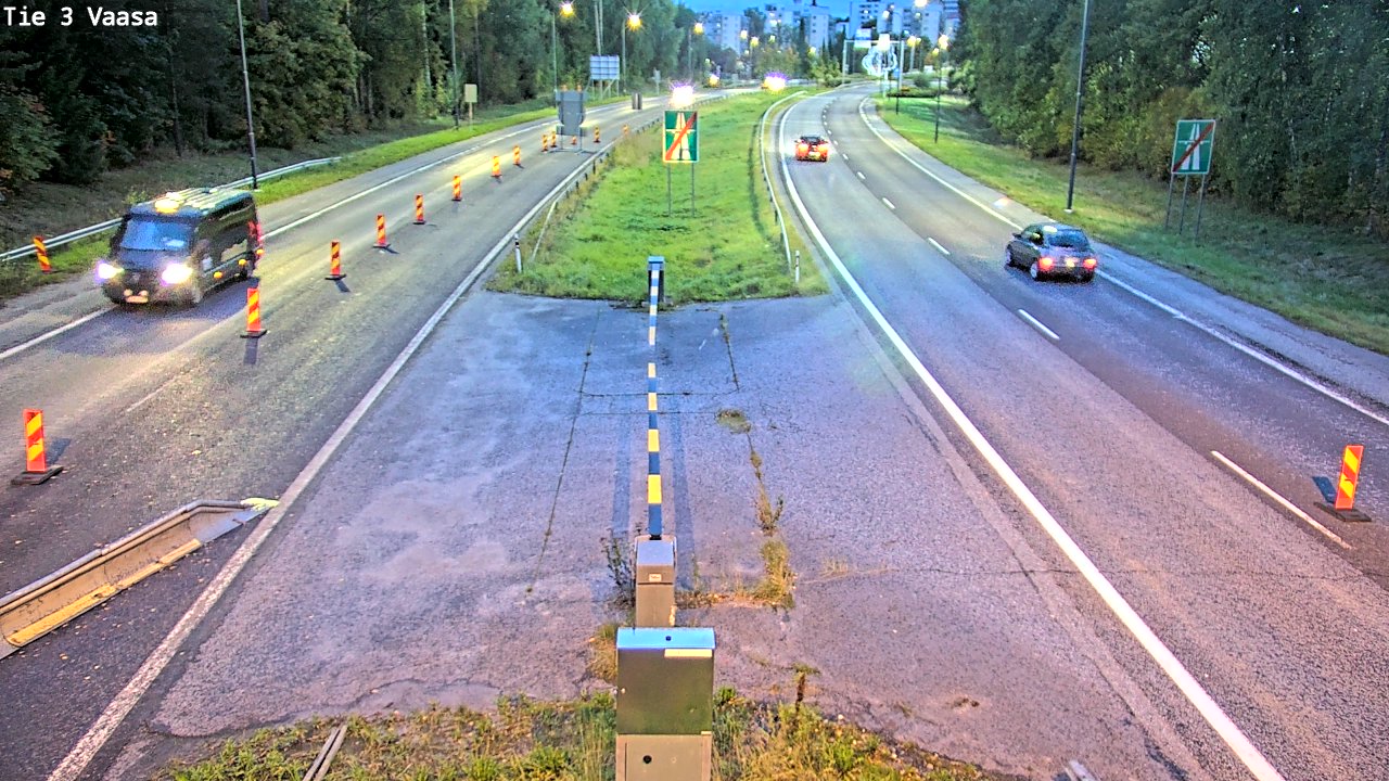 Kelikamerat Kuva Tie 3 Vaasa (puomi), Vaasa, Pohjanmaa