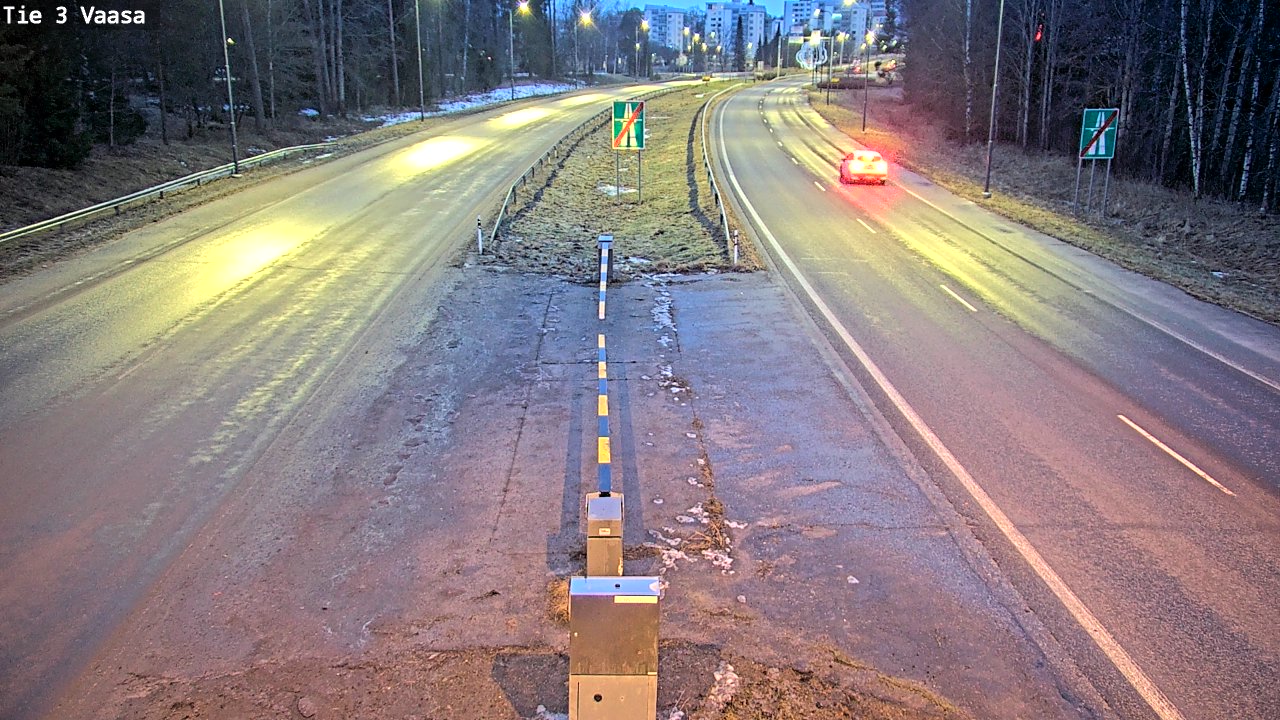 Kelikamerat Kuva Tie 3 Vaasa (puomi), Vaasa, Pohjanmaa