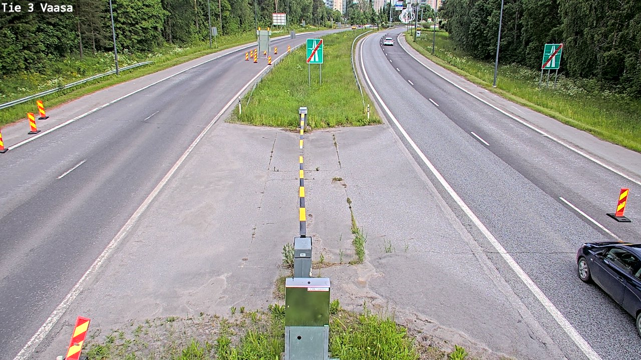 Weather Camera Image Tie 3 Vaasa (puomi), Vaasa, Pohjanmaa