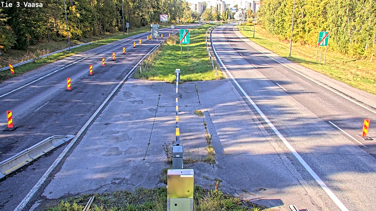 Kelikamerat Kuva Tie 3 Vaasa (puomi), Vaasa, Pohjanmaa