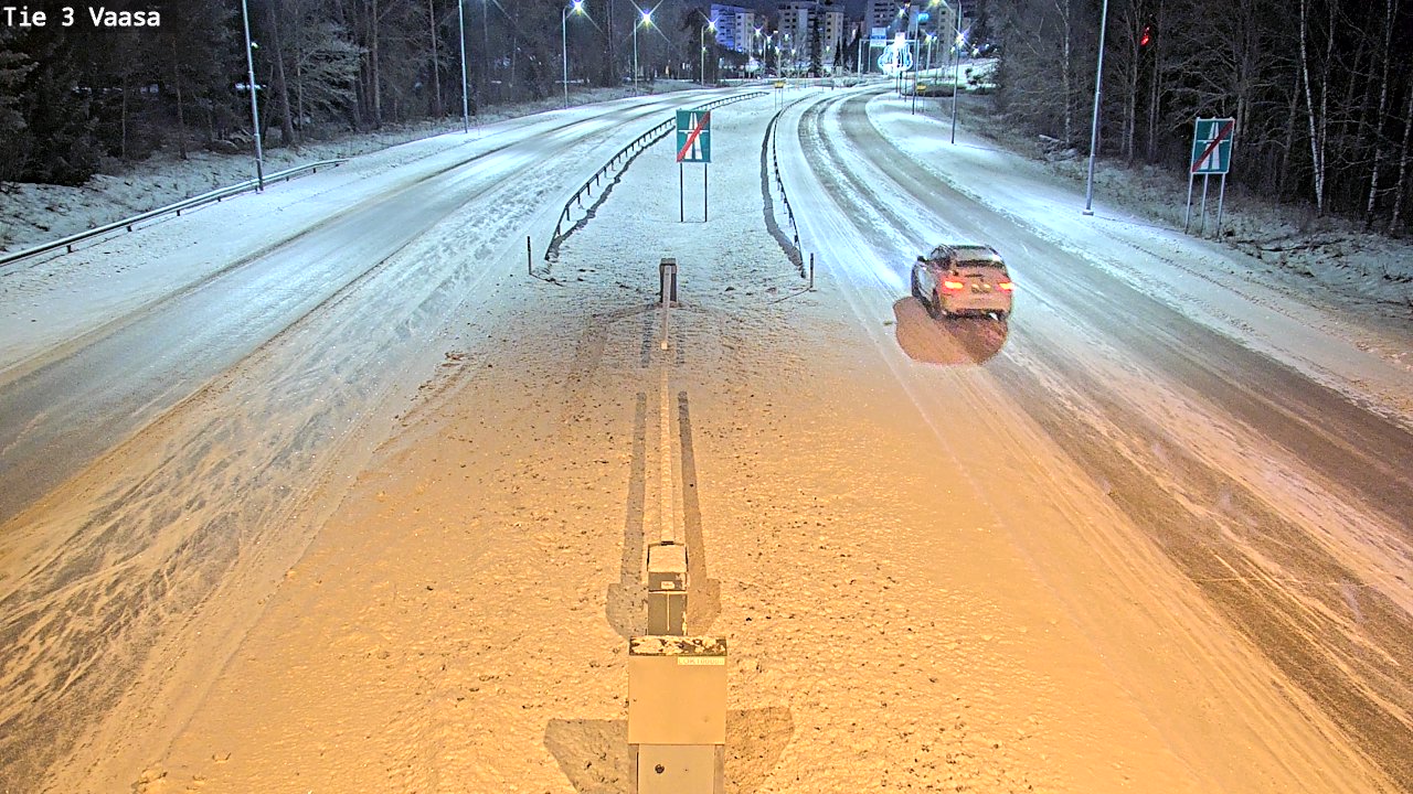 Kelikamerat Kuva Tie 3 Vaasa (puomi), Vaasa, Pohjanmaa