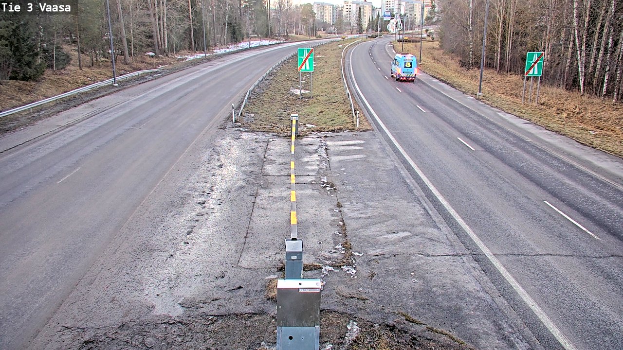 Kelikamerat Kuva Tie 3 Vaasa (puomi), Vaasa, Pohjanmaa