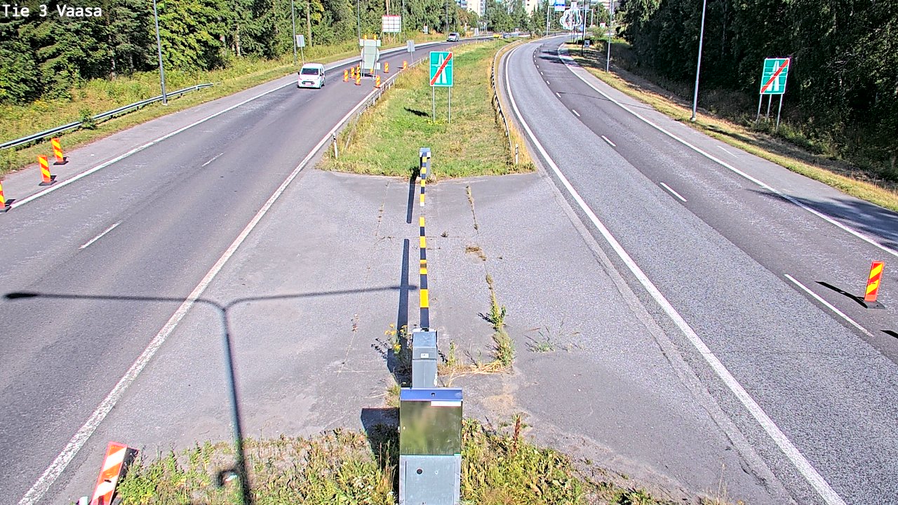 Kelikamerat Kuva Tie 3 Vaasa (puomi), Vaasa, Pohjanmaa