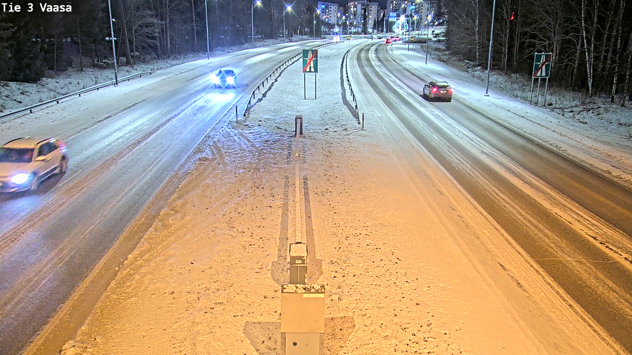 Kelikamerat Kuva Tie 3 Vaasa (puomi), Vaasa, Pohjanmaa