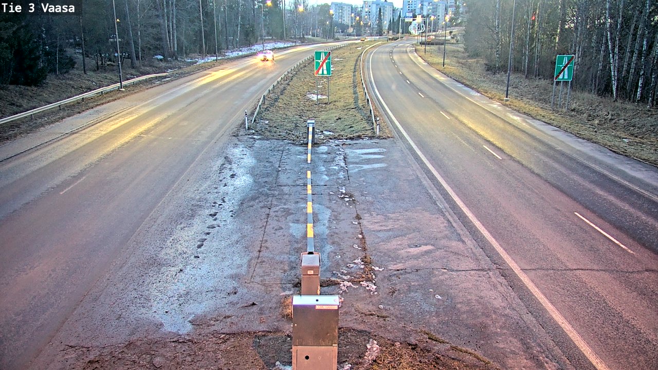 Kelikamerat Kuva Tie 3 Vaasa (puomi), Vaasa, Pohjanmaa