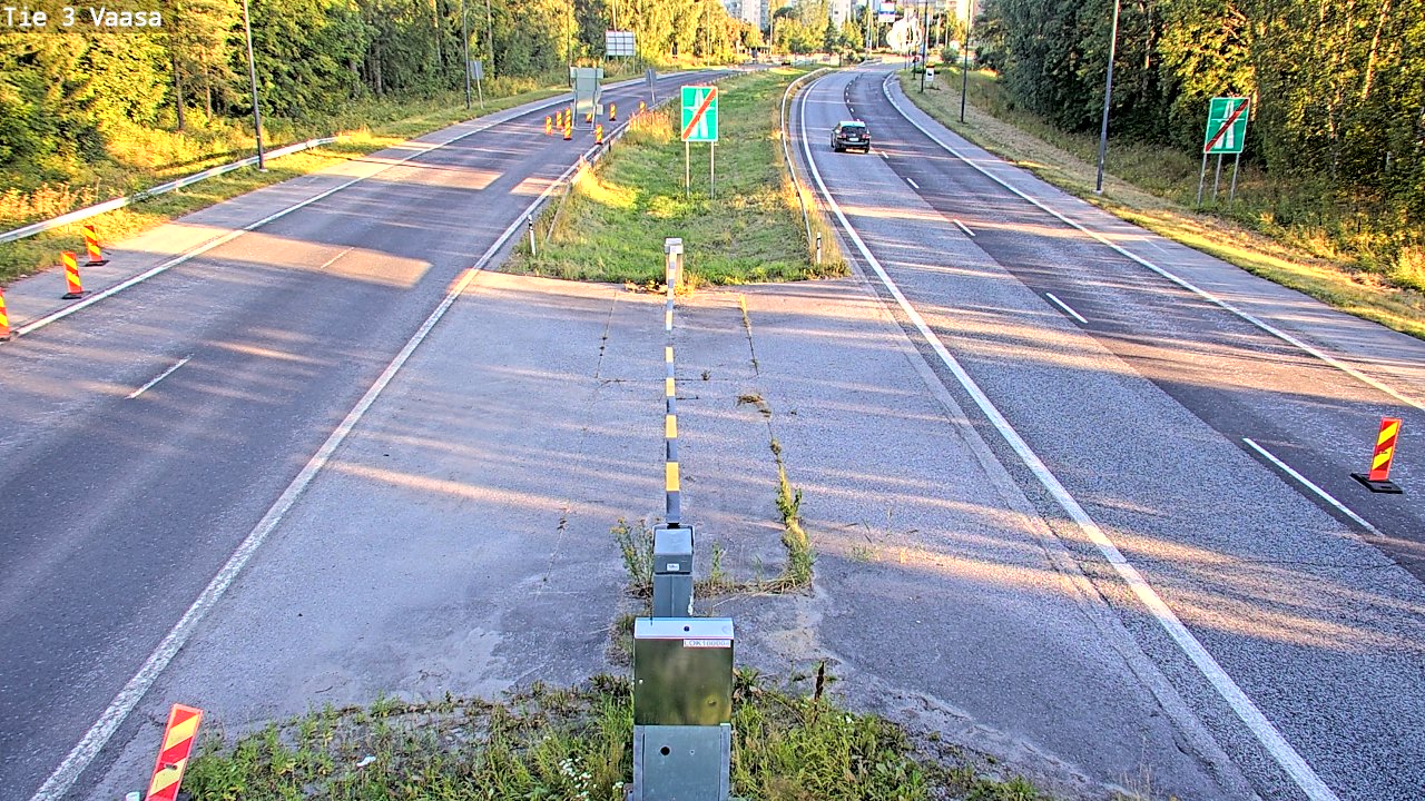 Kelikamerat Kuva Tie 3 Vaasa (puomi), Vaasa, Pohjanmaa
