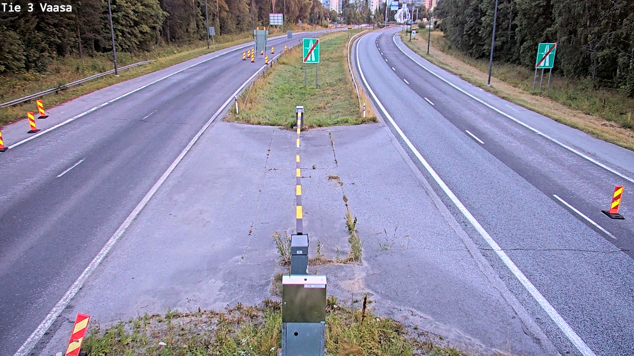 Weather Camera Image Tie 3 Vaasa (puomi), Vaasa, Pohjanmaa