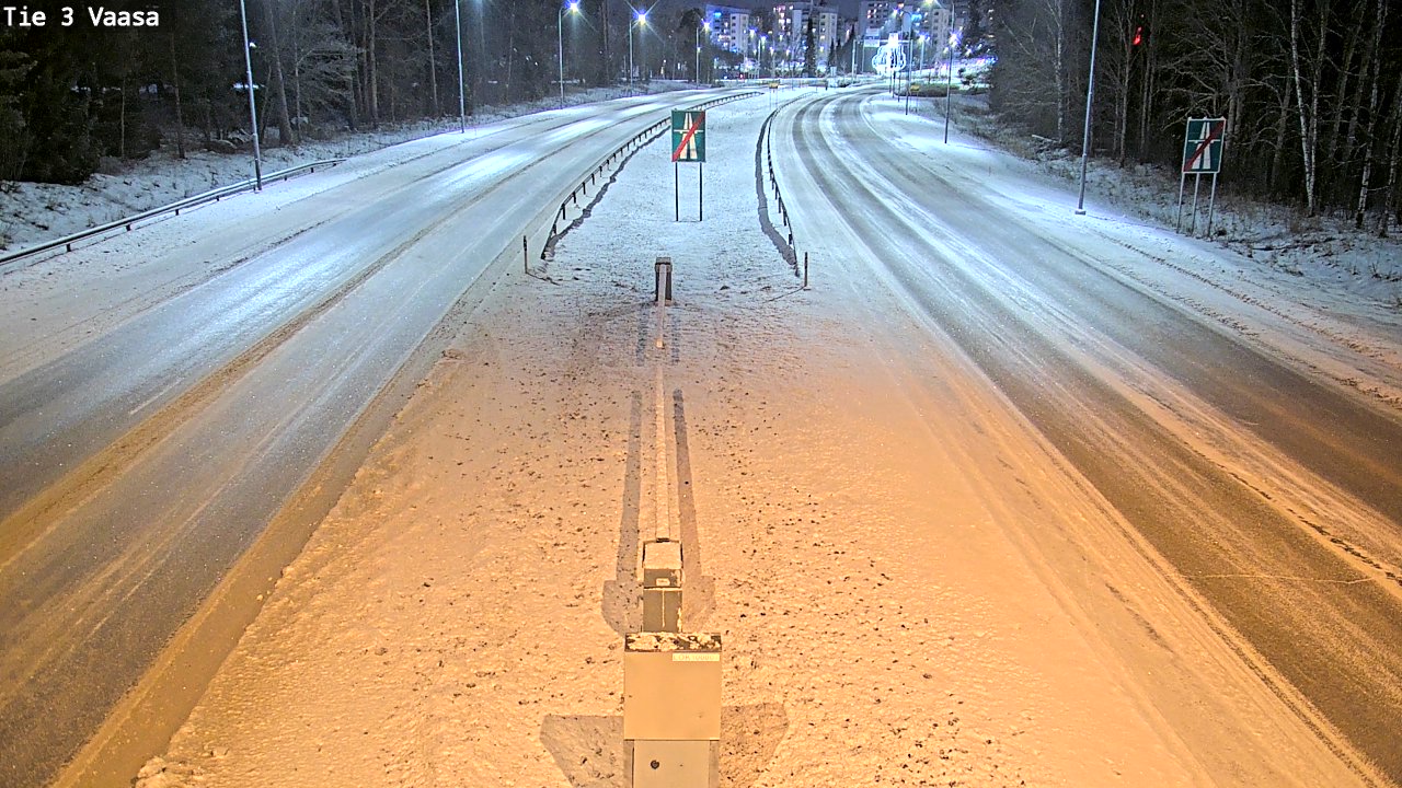 Kelikamerat Kuva Tie 3 Vaasa (puomi), Vaasa, Pohjanmaa