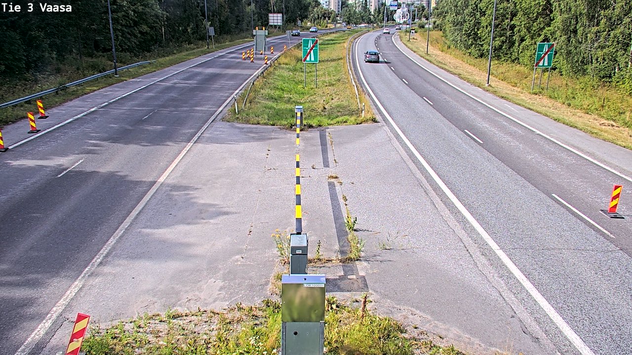Kelikamerat Kuva Tie 3 Vaasa (puomi), Vaasa, Pohjanmaa