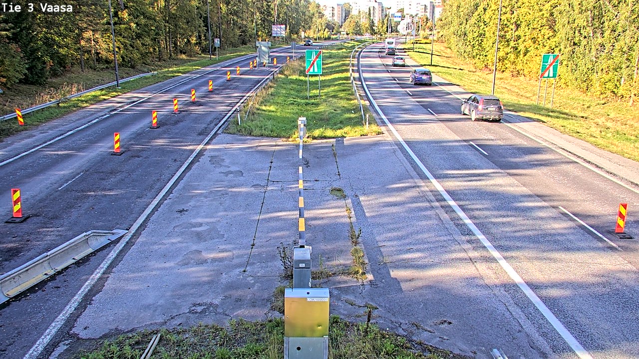 Kelikamerat Kuva Tie 3 Vaasa (puomi), Vaasa, Pohjanmaa