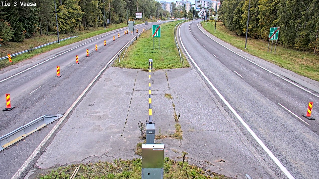 Kelikamerat Kuva Tie 3 Vaasa (puomi), Vaasa, Pohjanmaa
