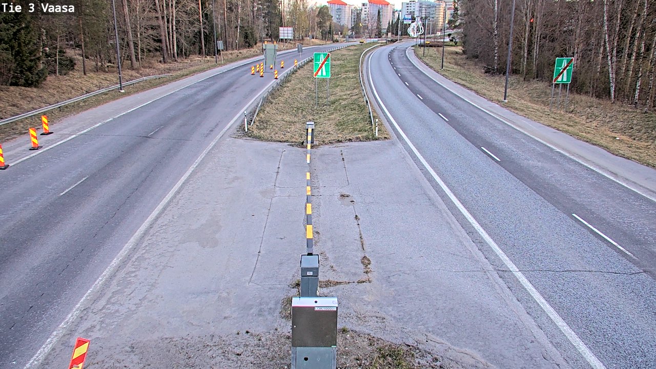 Weather Camera Image Tie 3 Vaasa (puomi), Vaasa, Pohjanmaa
