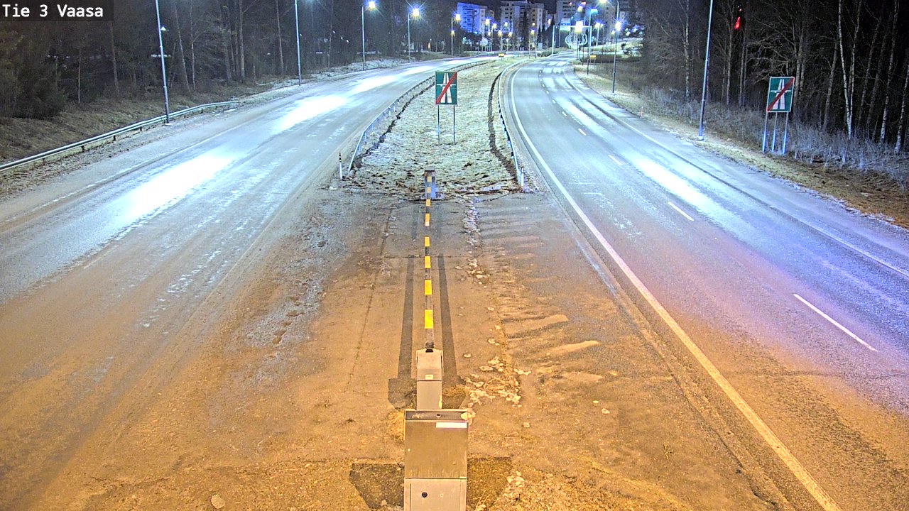 Kelikamerat Kuva Tie 3 Vaasa (puomi), Vaasa, Pohjanmaa