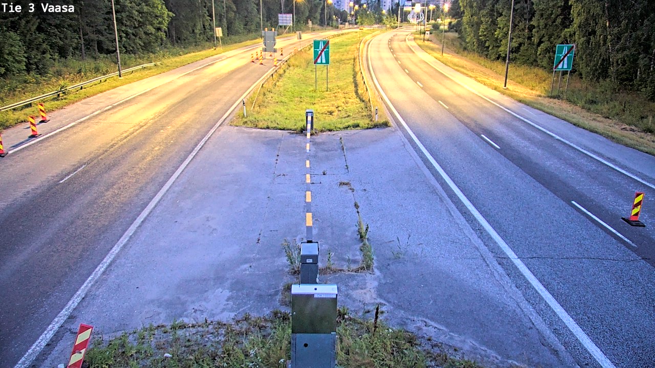 Weather Camera Image Tie 3 Vaasa (puomi), Vaasa, Pohjanmaa