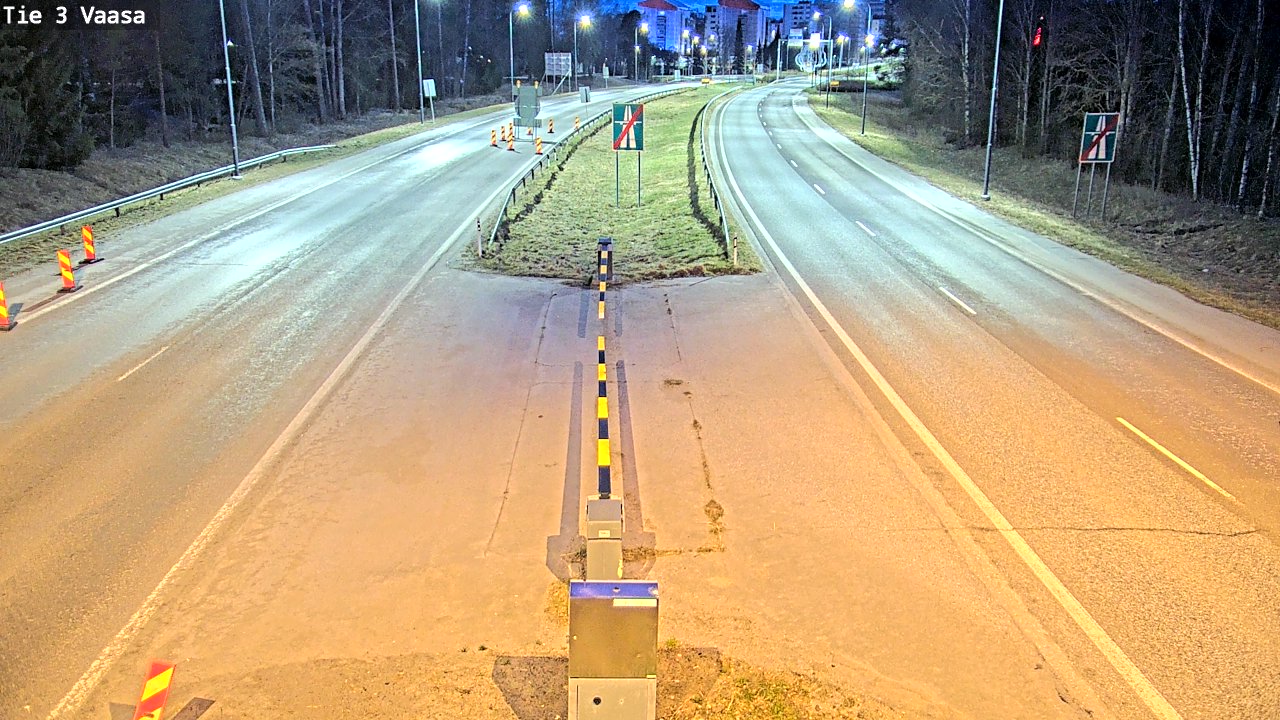 Weather Camera Image Tie 3 Vaasa (puomi), Vaasa, Pohjanmaa